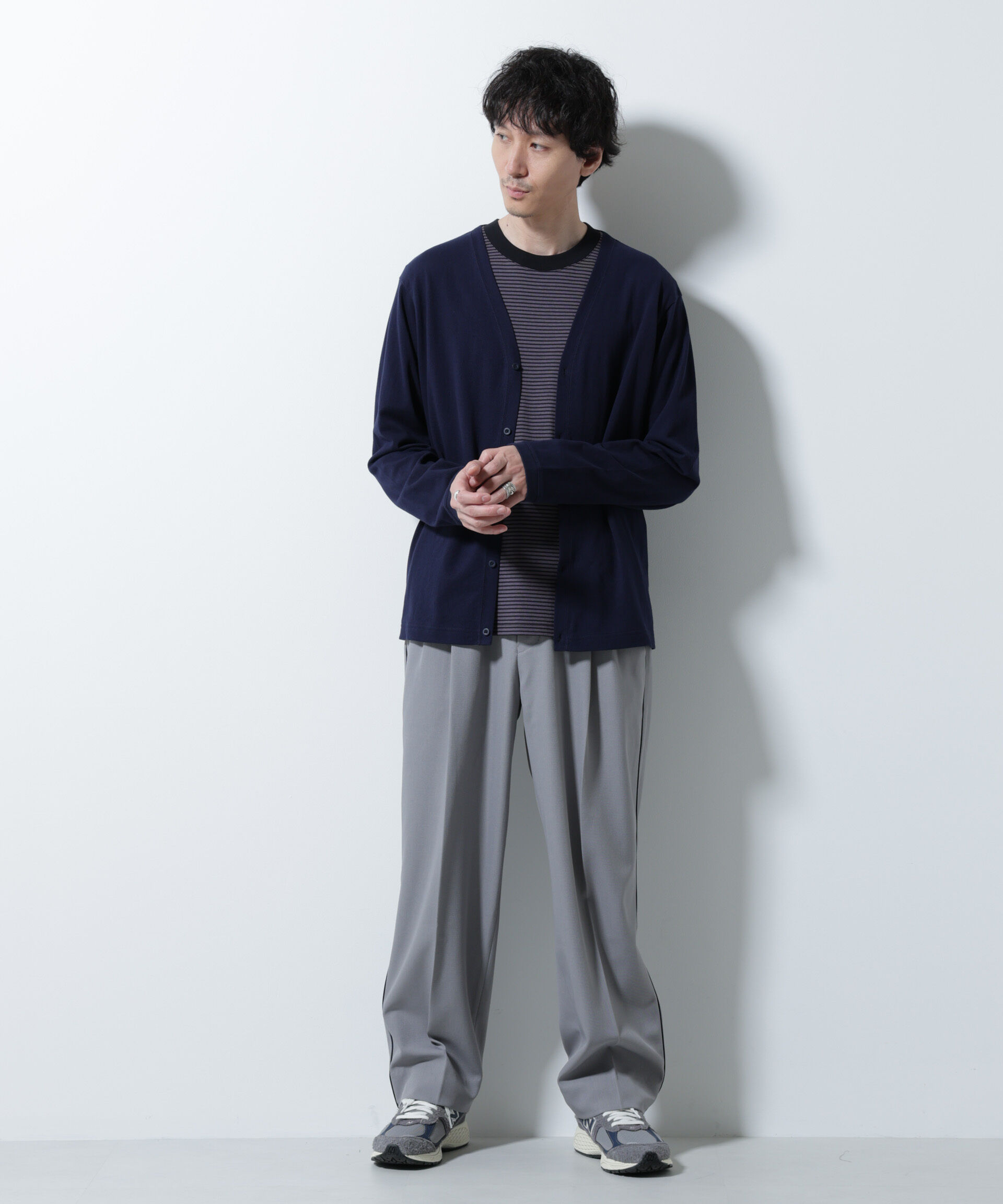 nano･universe「エアパッセージ ジャージーカーディガン」|Tシャツ・カットソー|