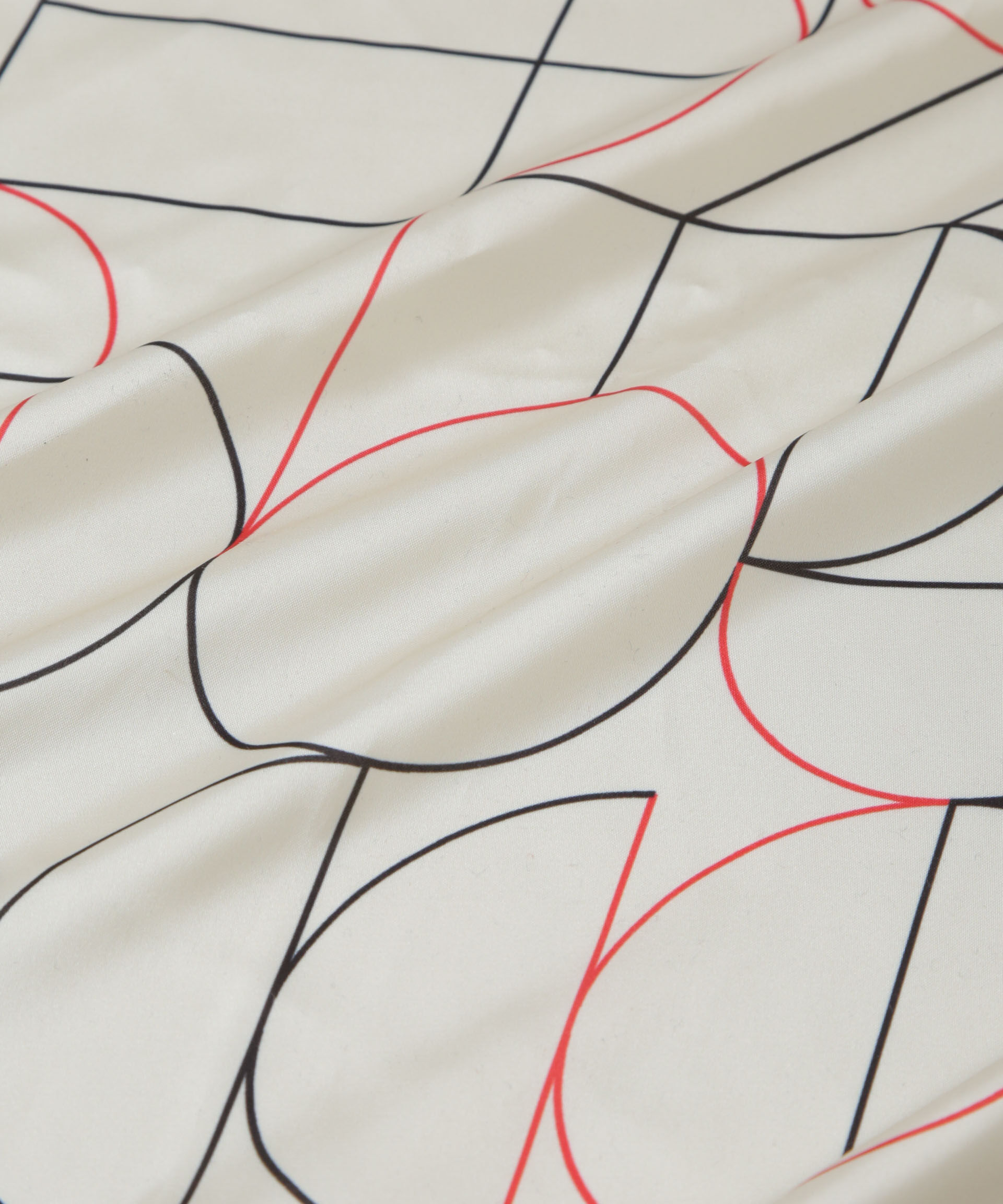 nano･universe「幾何柄スカーフ」|マフラー|