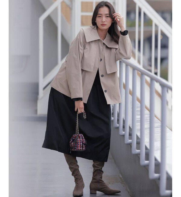 組曲「【WEB限定】ビッグカラーライト トレンチコート」|トレンチコート|