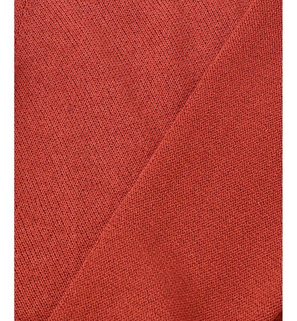 自由区「【洗える】ペーパーブレンドショート カーディガン」|カーディガン|