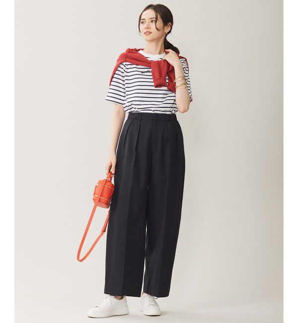 自由区「【洗える】ペーパーブレンドショート カーディガン」|カーディガン|