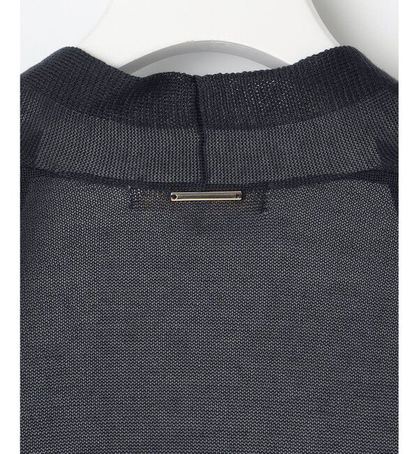 自由区「【アンサンブル対応・洗える】ドライシアーファインゲージ カーディガン」|カーディガン|