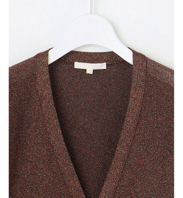 自由区「【カタログ掲載】カラーミックスラメ カーディガン」|カーディガン|