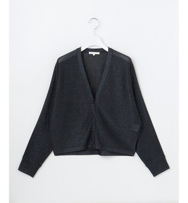 自由区「【カタログ掲載】カラーミックスラメ カーディガン」|カーディガン|
