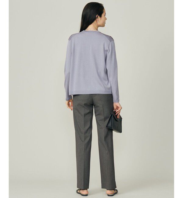 自由区「【アンサンブル対応】アセテートコットン カーディガン」|カーディガン|