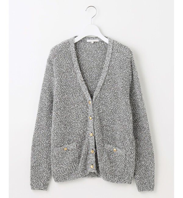 自由区「【カタログ掲載】ラメファンシーツイード カーディガン」|カーディガン|
