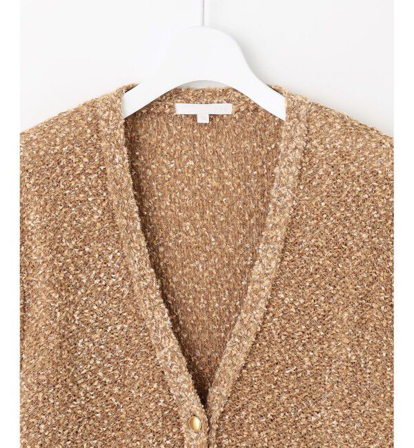 自由区「【カタログ掲載】ラメファンシーツイード カーディガン」|カーディガン|
