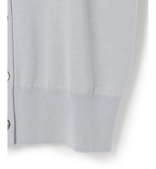 23区「シルクコットン ベーシック カーディガン」|カーディガン|