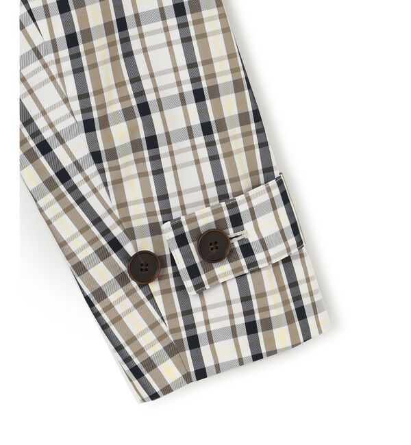 23区「メモリーチェック トレンチコート」|トレンチコート|