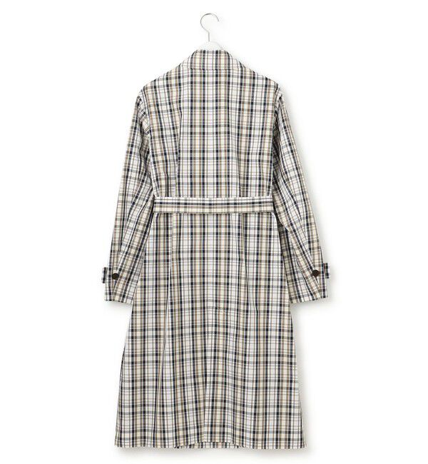 23区「メモリーチェック トレンチコート」|トレンチコート|