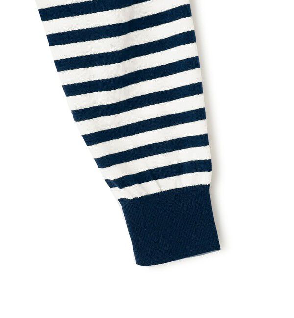 23区「【洗える】プレミアムビオコットン ボーダー カーディガン」|カーディガン|