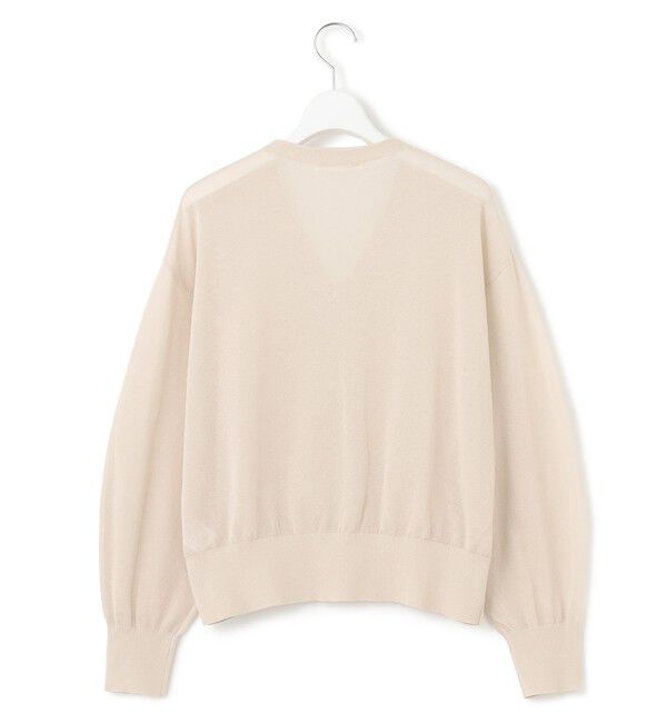 23区「【洗える】ライトシアーニット ブルゾン」|ブルゾン・スタジャン|