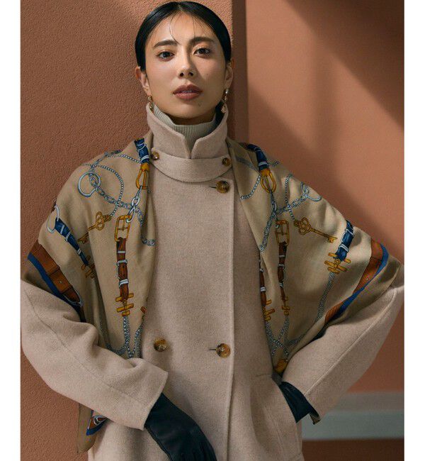 23区「【好評につき追加/Oggi・LEE掲載】ウール カシミヤ ストール」|ストール|