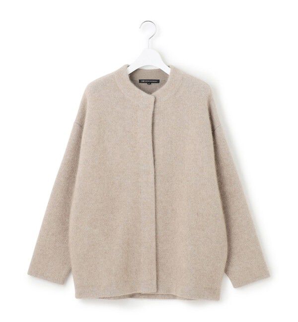23区「【見上愛さん着用】ラクーンブレンドダブルフェイス ニット アウター」|カーディガン|