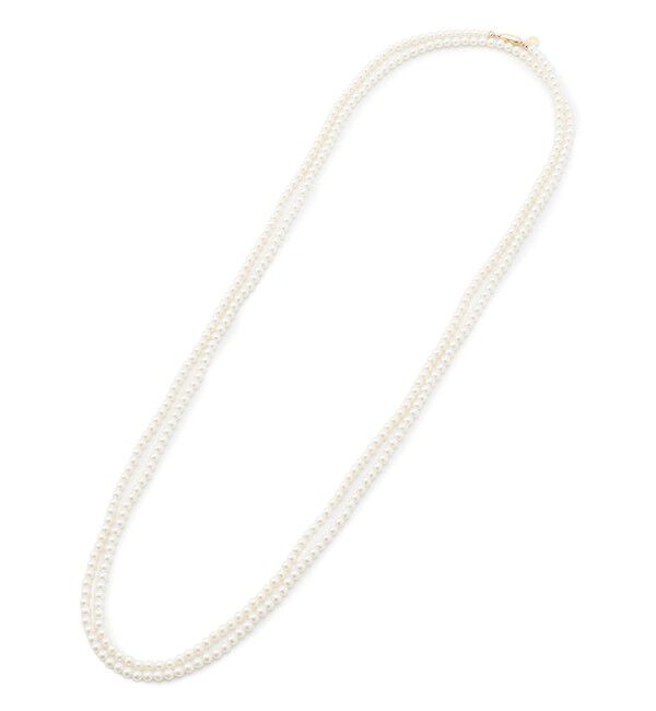 23区「【VERY・LEE掲載】プチパール ロング ネックレス」|ネックレス|