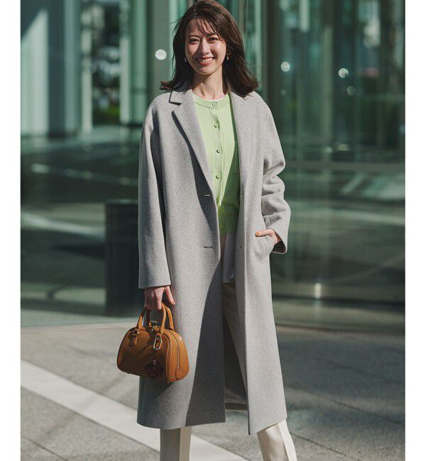 23区「【滝沢眞規子さん着用/Oggi掲載】コットンカシミヤ ポケット カーディガン」|カーディガン|