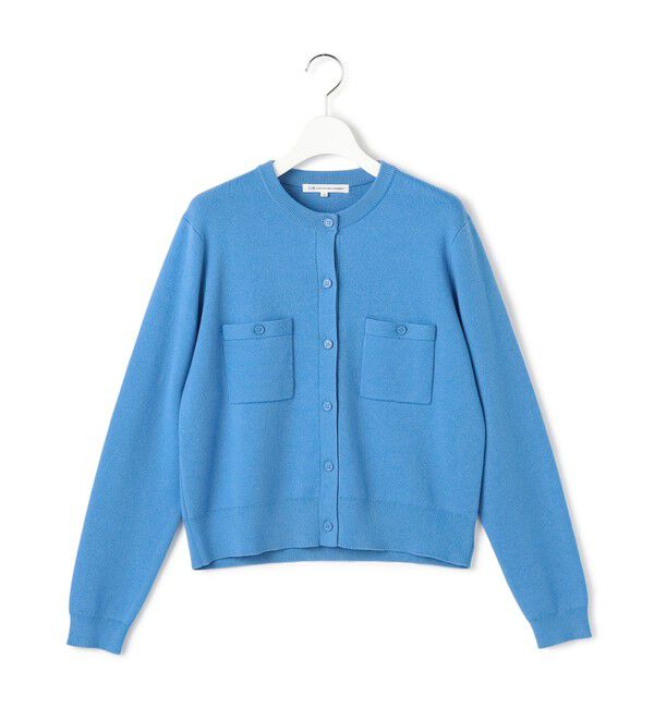 23区「【滝沢眞規子さん着用/Oggi掲載】コットンカシミヤ ポケット カーディガン」|カーディガン|