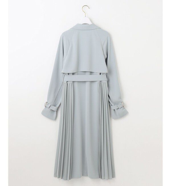 any SiS「【UVカット・花粉ガード】プリーツデザイントレンチ コート」|トレンチコート|