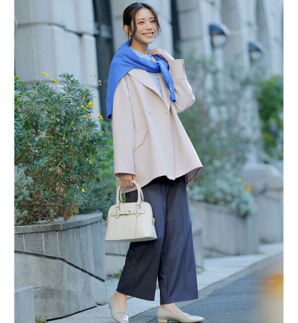 ANY SIS「【2WAY】エレカジストレッチミドルトレンチ コート」|トレンチコート|