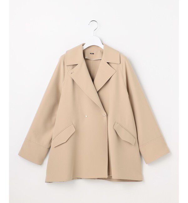 ANY SIS「【2WAY】エレカジストレッチミドルトレンチ コート」|トレンチコート|