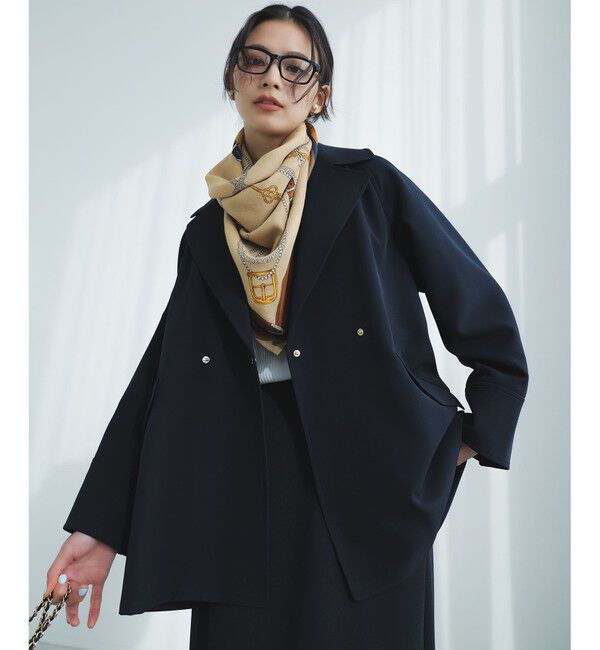 ANY SIS「【2WAY】エレカジストレッチミドルトレンチ コート」|トレンチコート|