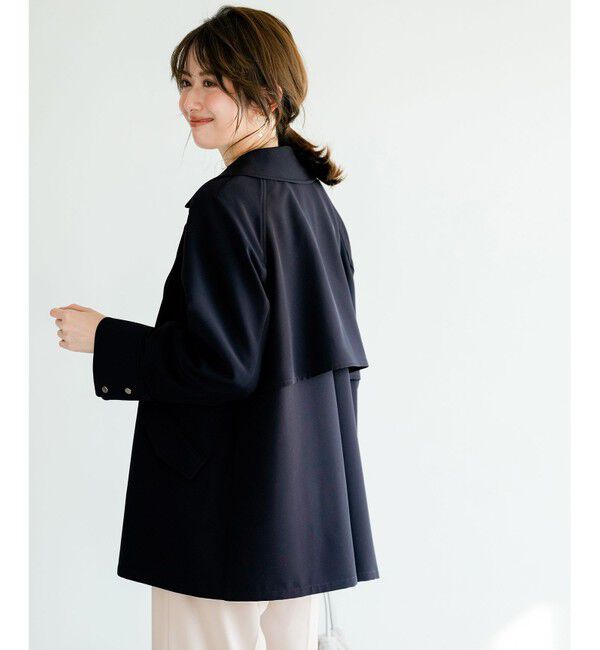 ANY SIS「【2WAY】エレカジストレッチミドルトレンチ コート」|トレンチコート|