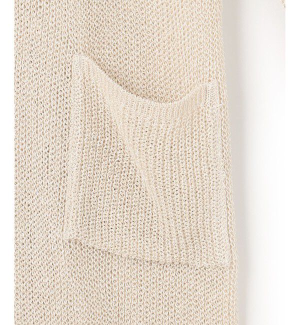 BEIGE,「OPTICAL / ロングカーディガン」|カーディガン|