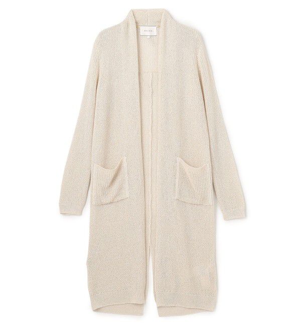 BEIGE,「OPTICAL / ロングカーディガン」|カーディガン|