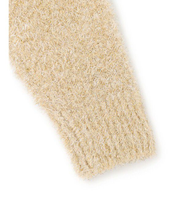 BEIGE,「【洗える】MARRONNIERS / ラメテープヤーンカーディガン」|カーディガン|