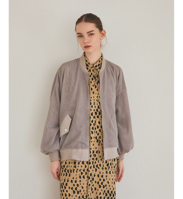 Grace Class「メッシュレイヤードブルゾン」|ブルゾン・スタジャン|