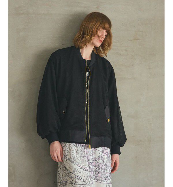 Grace Class「メッシュレイヤードブルゾン」|ブルゾン・スタジャン|