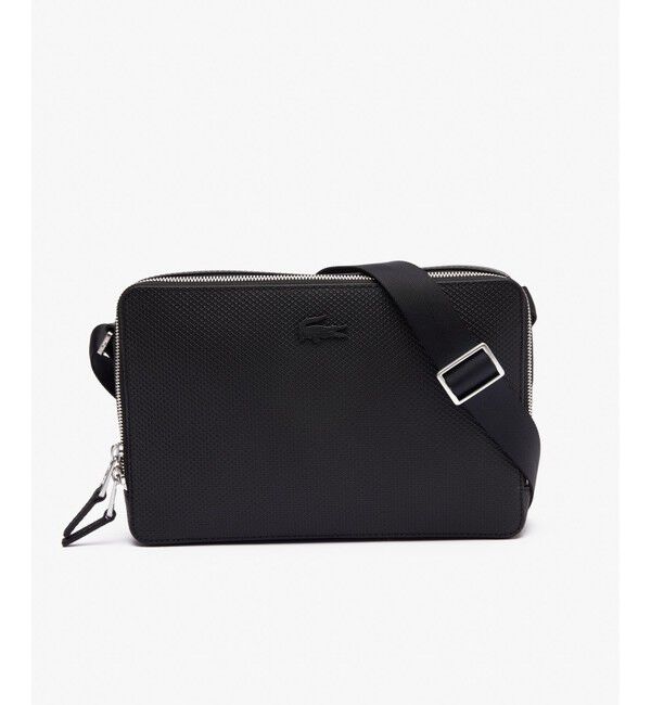 LACOSTE「CHANTACOスクエアショルダーバッグ」|ショルダー・メッセンジャー|ブラック