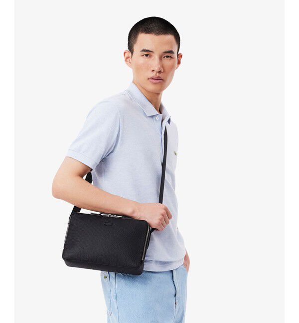 LACOSTE「CHANTACOスクエアショルダーバッグ」|ショルダー・メッセンジャー|