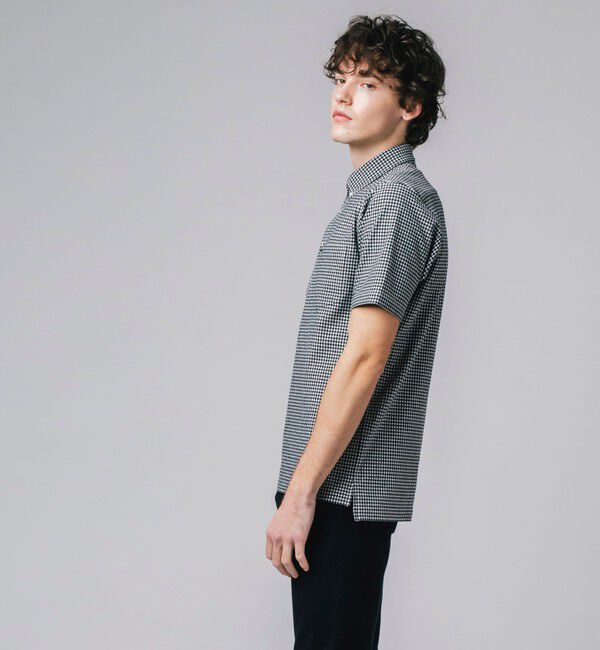 LACOSTE「クールマックスブレンドジャガード半袖ポロシャツ」|ポロシャツ|