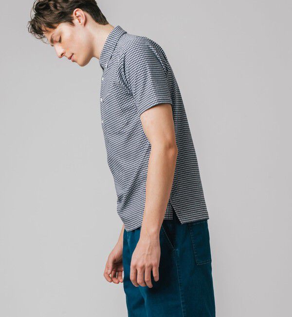 LACOSTE「クールマックスブレンドジャガード半袖ポロシャツ」|ポロシャツ|