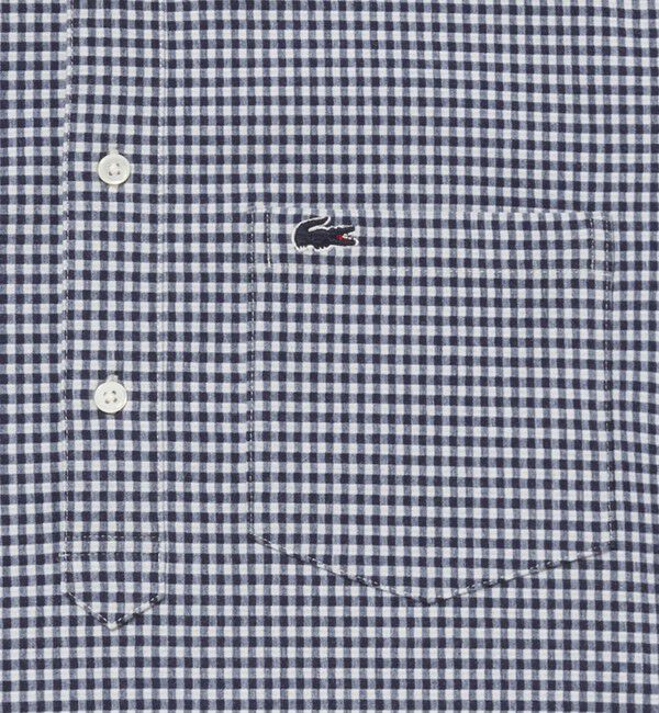 LACOSTE「クールマックスブレンドジャガード半袖ポロシャツ」|ポロシャツ|