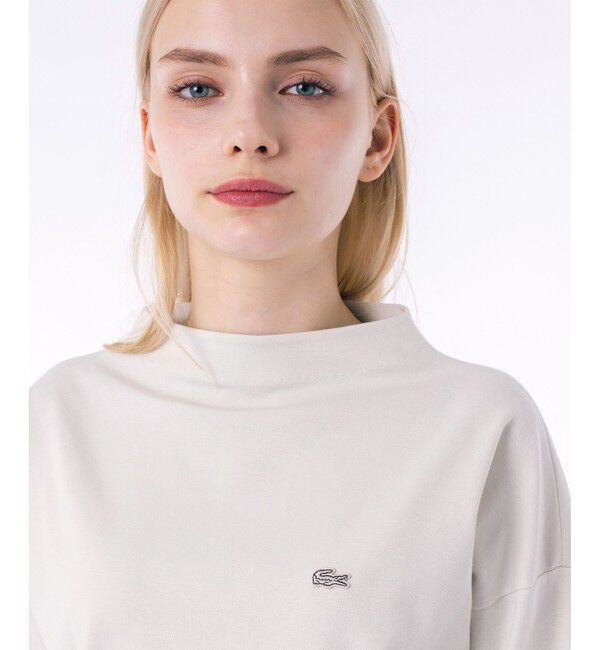 LACOSTE「ボトルネックミラノリブプルオーバー トレーナー」|スウェット・ジャージ|