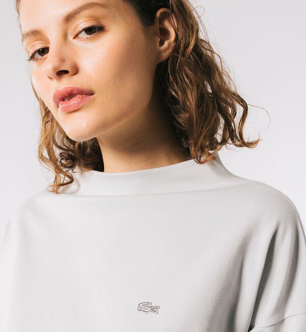 LACOSTE「ボトルネックミラノリブプルオーバー トレーナー」|スウェット・ジャージ|