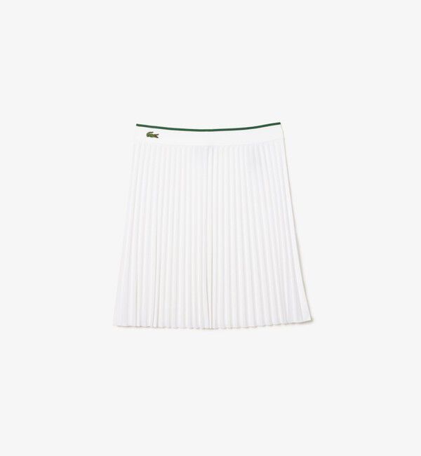 LACOSTE「配色ウエストプリーツテニススカート」|スカート|