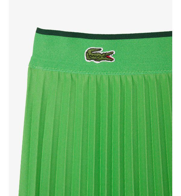 LACOSTE「配色ウエストプリーツテニススカート」|スカート|