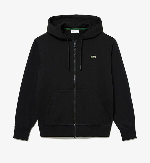 LACOSTE「プレミアムスウェットジップフーディー」|パーカー|