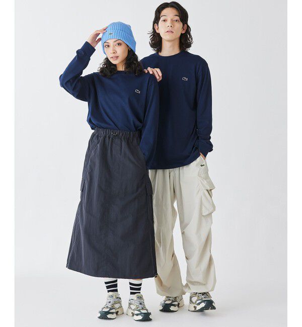 LACOSTE「クラシックフィット ビッグピケ ロングスリーブTシャツ」|Tシャツ・カットソー|