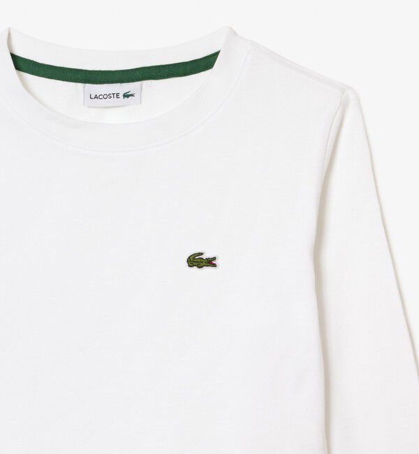 LACOSTE「JUNIORベーシックワニロゴパッチ長袖Tシャツ」|Tシャツ・カットソー|