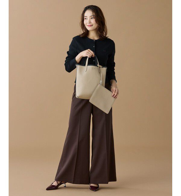 LACOSTE「ANNAリバーシブル縦型トート」|トートバッグ|