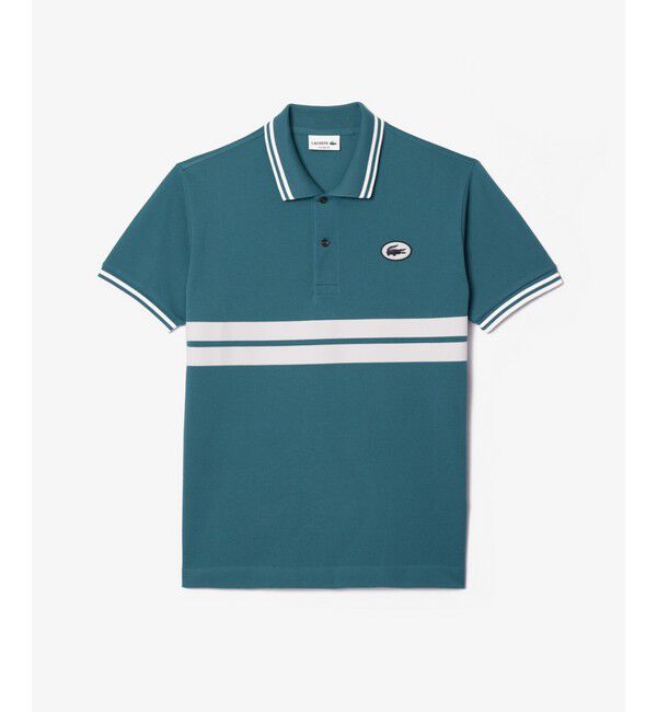 LACOSTE「フロッキープリントL.12.12ポロシャツ」|ポロシャツ|