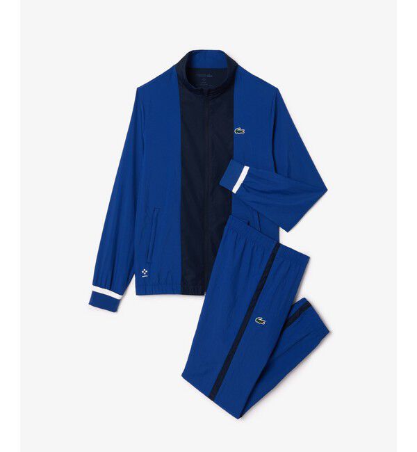 LACOSTE「『ダニール・メドベージェフ』バイカラートラックスーツ」|スウェット・ジャージ|ネイビー