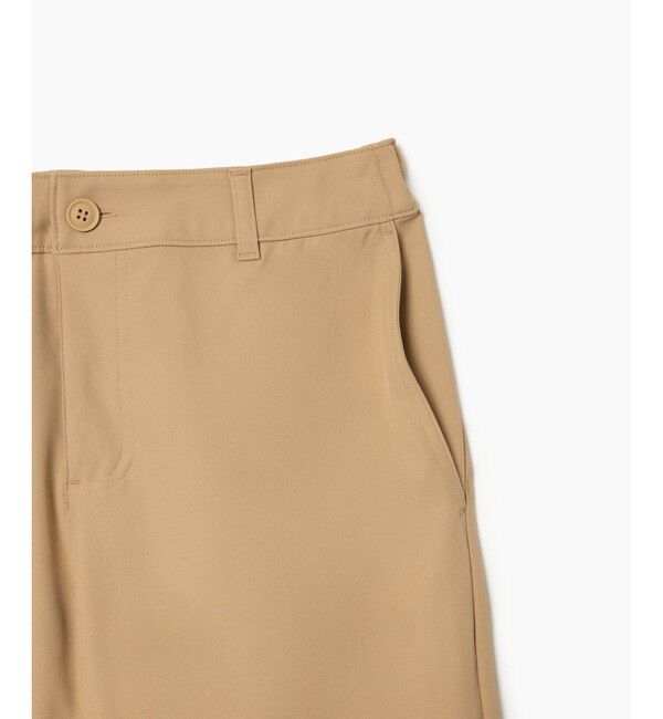 LACOSTE「吸水速乾 ウルトラドライ チェックゴルフパンツ」|チノ|