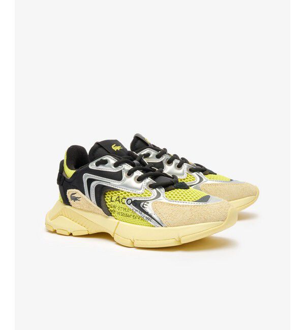 LACOSTE「ウィメンズ L003 NEO 124 6 SFA」|スニーカー|アイボリー