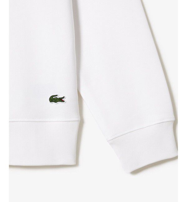 LACOSTE「裏パイル エッセンシャルアイコングラフィッククルーネックスウェット トレーナー」|スウェット・ジャージ|