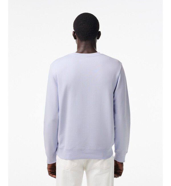 LACOSTE「裏パイル エッセンシャルアイコングラフィッククルーネックスウェット トレーナー」|スウェット・ジャージ|